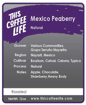 Mexico Peaberry Natural
